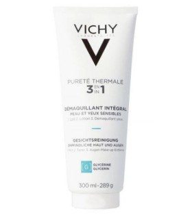 DESMAQUILLANTE INTEGRAL VICHY 3 EN 1 PIEL Y OJOS SENSIBLES 300 ML