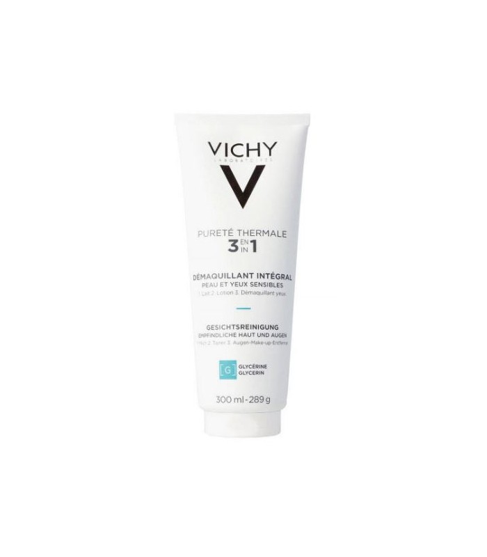 DESMAQUILLANTE INTEGRAL VICHY 3 EN 1 PIEL Y OJOS SENSIBLES 300 ML