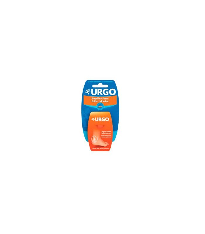 URGO AMPOLLAS TALÓN TAMAÑO GRANDE 5 APÓSITOS HIDROCOLOIDES