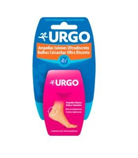 URGO AMPOLLAS TALONES ULTRADISCRETO TAMAÑO MEDIANO 5 APÓSITOS