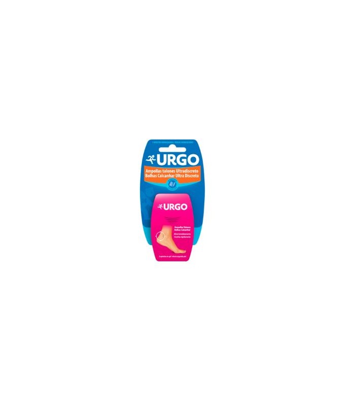 URGO AMPOLLAS TALONES ULTRADISCRETO TAMAÑO MEDIANO 5 APÓSITOS