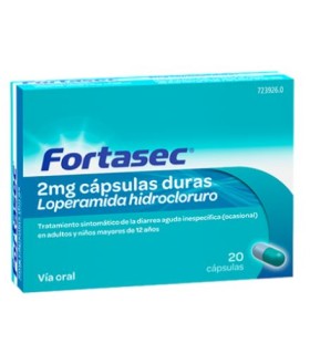 FORTASEC 2 MG 20 CÁPSULAS DURAS