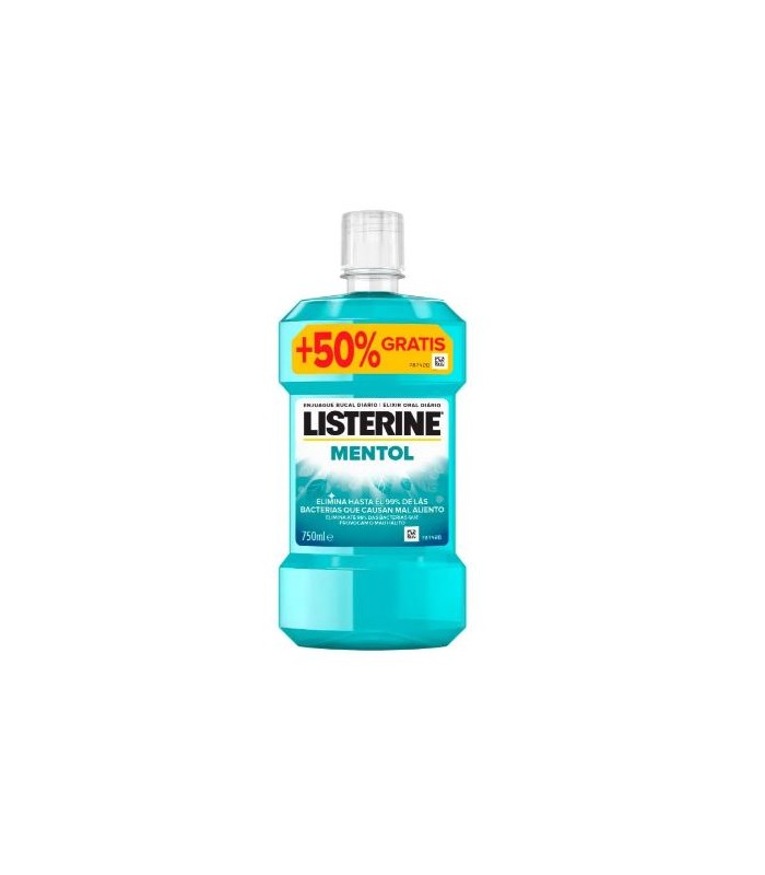 LISTERINE SABOR MENTOL 750 ML