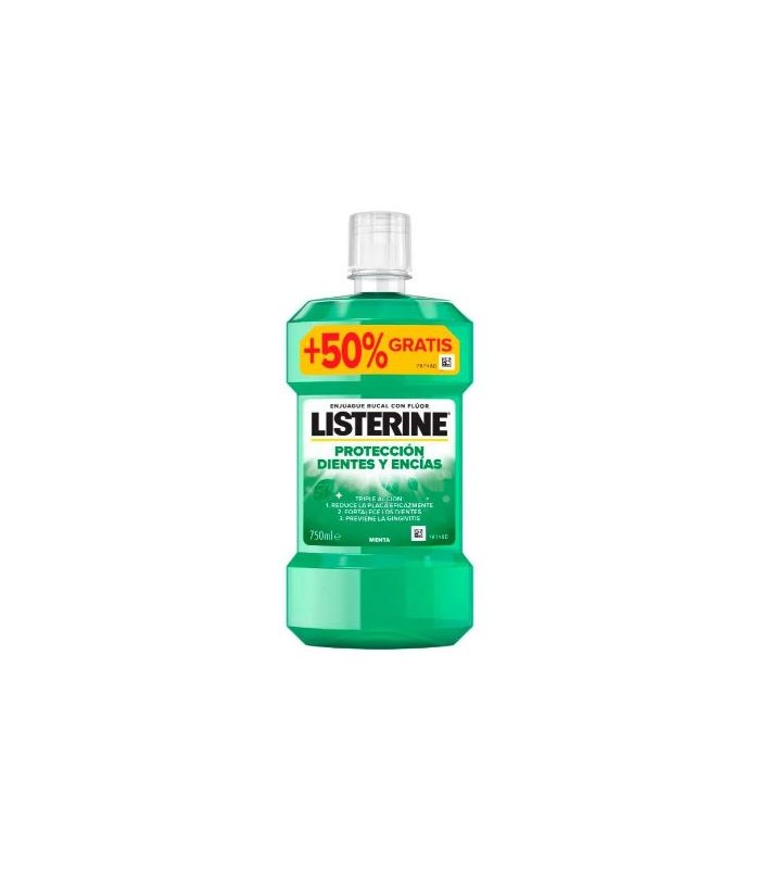 LISTERINE PROTECCIÓN DIENTES Y ENCÍAS 750 ML