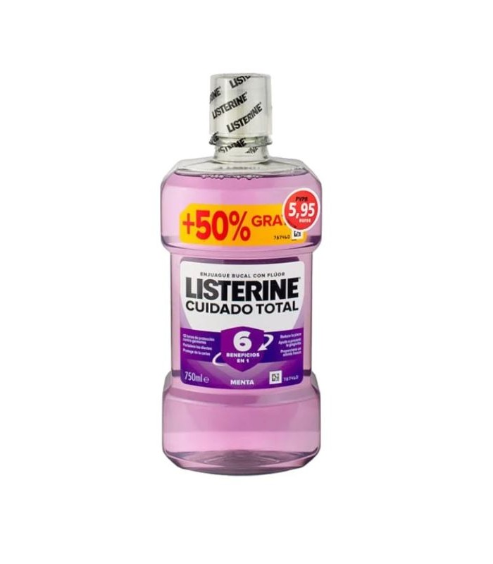 LISTERINE CUIDADO TOTAL 750 ML
