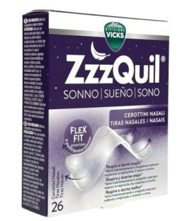 TIRAS NASALES ZZZQUIL 26 TIRAS