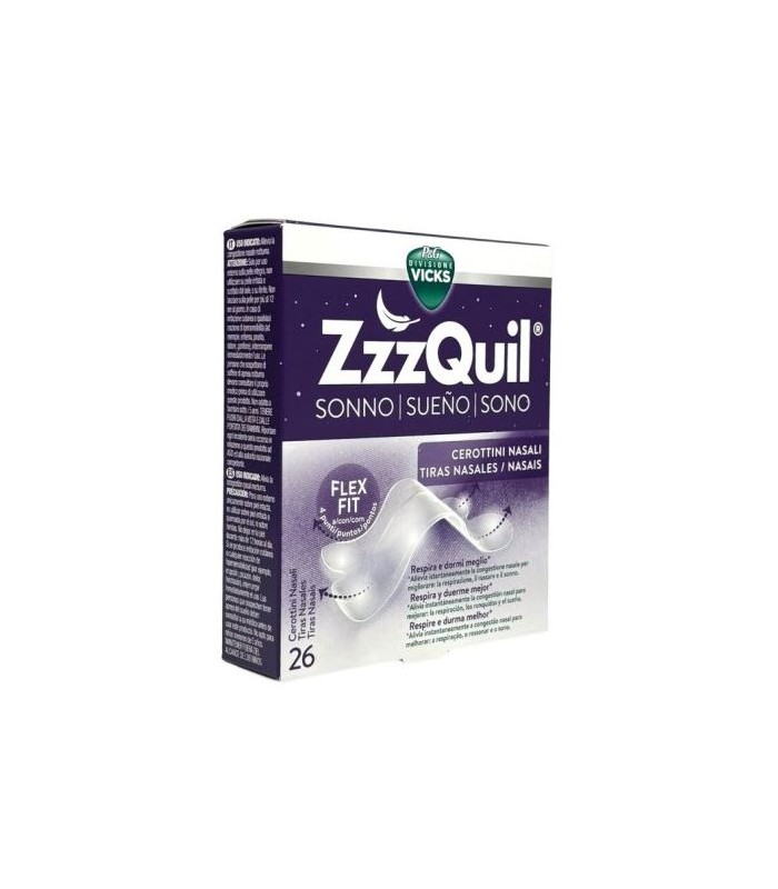 TIRAS NASALES ZZZQUIL 10 TIRAS