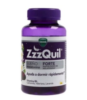 ZZZQUIL SUEÑO FORTE 60 GUMMIES FRUTOS DEL BOSQUE