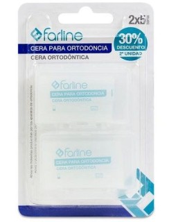 CERA PARA ORTODONCIA FARLINE 2X5 BARRAS