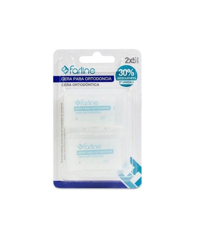 CERA PARA ORTODONCIA FARLINE 2X5 BARRAS