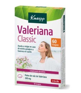 VALERIANA CLASSIC KNEIPP 60 GRAGEAS