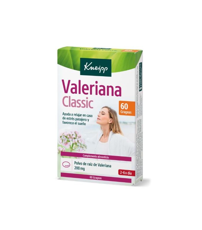VALERIANA CLASSIC KNEIPP 60 GRAGEAS