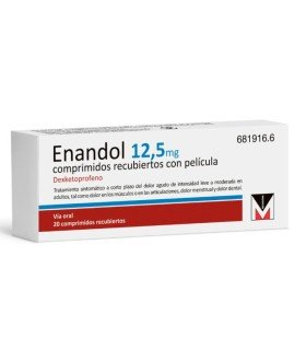 ENANDOL 12.5 MG 20 COMPRIMIDOS