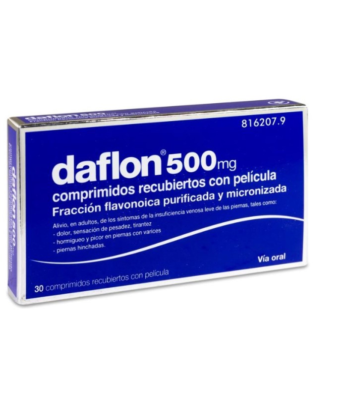DAFLON 500 MG 30 COMPRIMIDOS