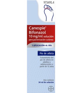 CANESPIE BIFONAZOL 10 MG/ML SOLUCIÓN 30 ML