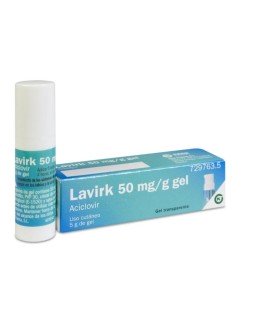 LAVIRK 50 MG/G GEL 5 G