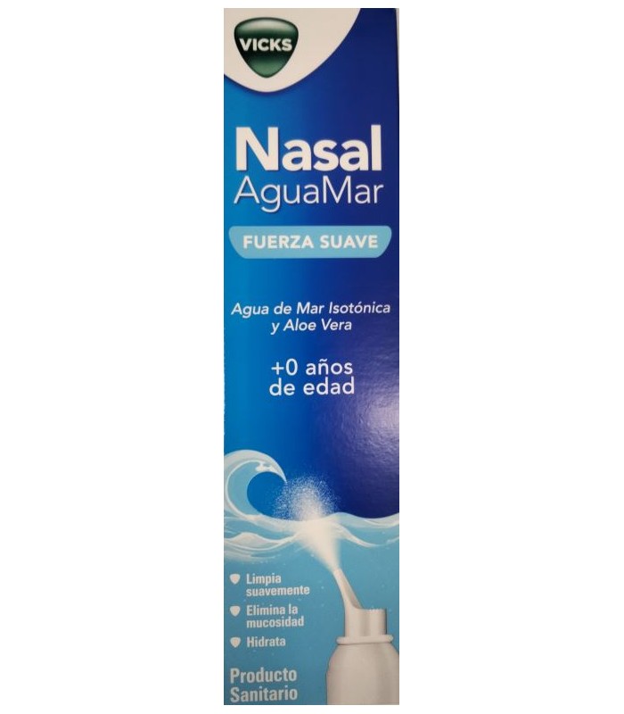 VICKS NASAL AGUAMAR FUERZA SUAVE 120 ML