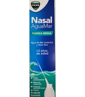 VICKS NASAL AGUAMAR FUERZA MEDIA  120 ML