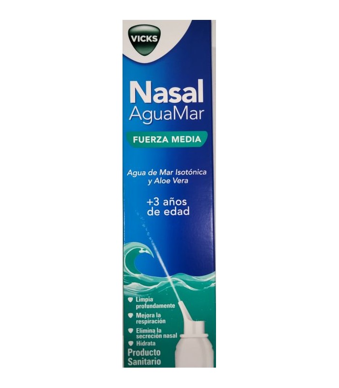 VICKS NASAL AGUAMAR FUERZA MEDIA  120 ML