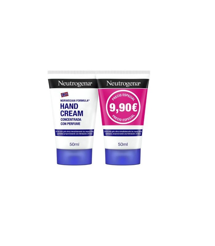 NEUTROGENA DUPLO CREMA DE MANOS CONCENTRADA 2X50 ML