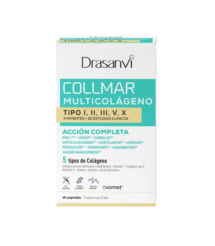 DRASANVI COLLMAR MULTICOLÁGENO 60 COMPRIMIDOS