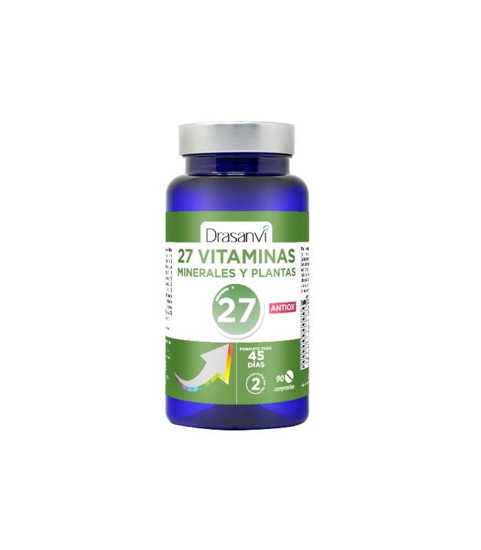 DRASANVI 27 VITAMINAS MINERALES Y PLANTAS ANTIOX 90 COMPRIMIDOS