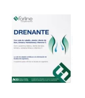 FARLINE DRENANTE 20 SOBRES SOLUBLES 15 ML