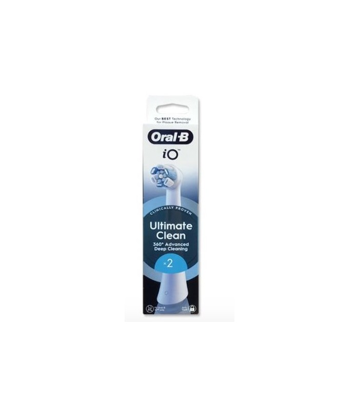 RECAMBIOS CEPILLOS ORAL-B IO ULTIMATE CLEAN 360 2 UNIDADES