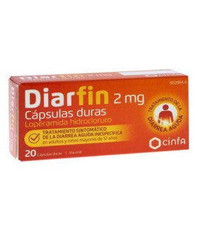 DIARFIN 2 MG 20 CÁPSULAS DURAS