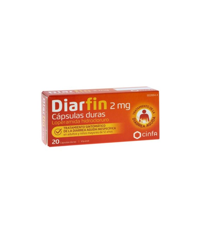 DIARFIN 2 MG 20 CÁPSULAS DURAS