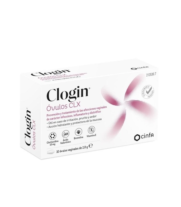 CLOGIN ÓVULOS CLX 10 UNIDADES