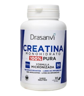 CREATINA MONOHIDRATO 100% PURA DRASANVI 90 COMPRIMIDOS