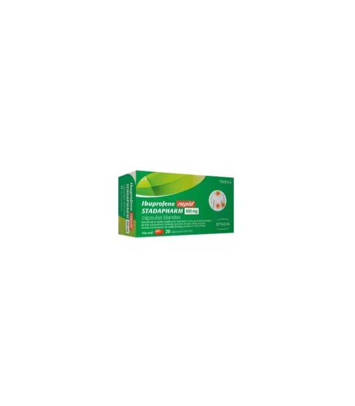 IBUPROFENO RAPID STADAPHARM 400 MG 20 CAPSULAS