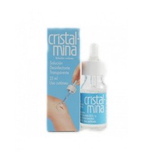 CRISTALMINA 10 MG/ML SOLUCIÓN CUTÁNEA 25 ML