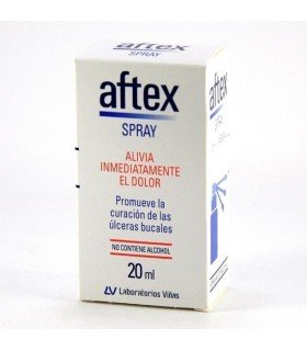 Spray alivio y curación ulceras bucales