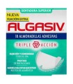 ALGASIV 18 ALMOHADILLAS ADHESIVAS DENTADURA SUPERIOR