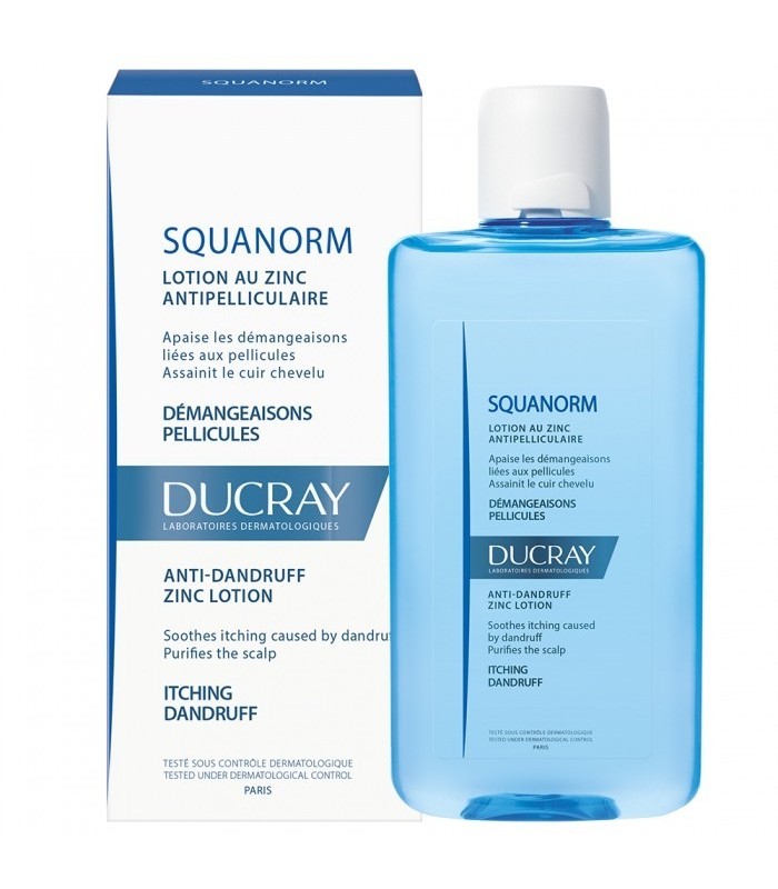 SQUANORM LOCIÓN CON ZINC ANTICASPA DUCRAY 200 ML